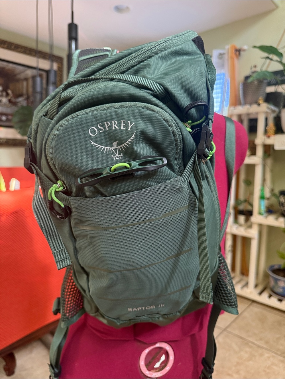 Osprey Raptor Jr. kids' mountain biking hydration backpack